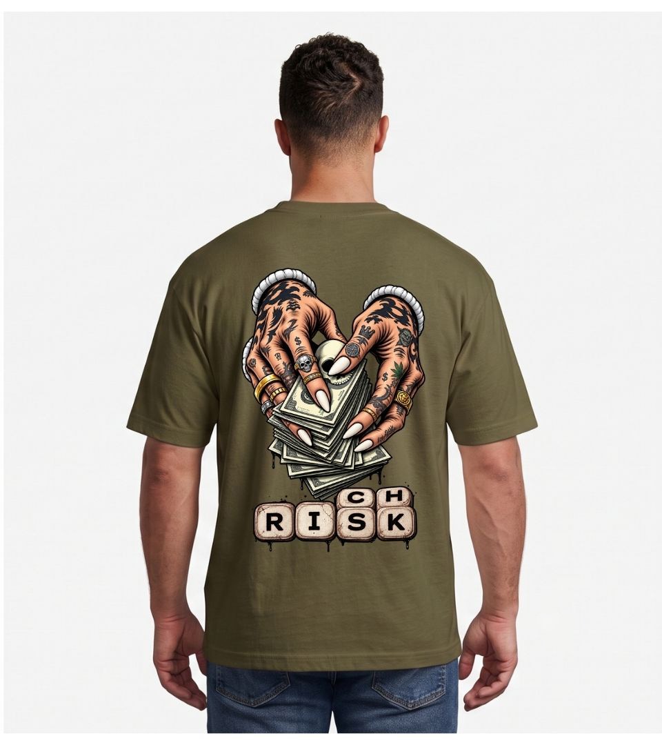 SYPHER VOLUME Graphic Tee — Desert Mirage Moss - Back View