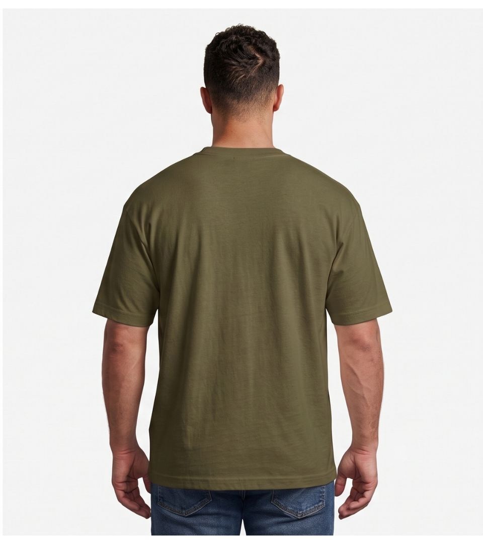 SYPHER VOLUME Graphic Tee — Sage Tactical Script - Back View