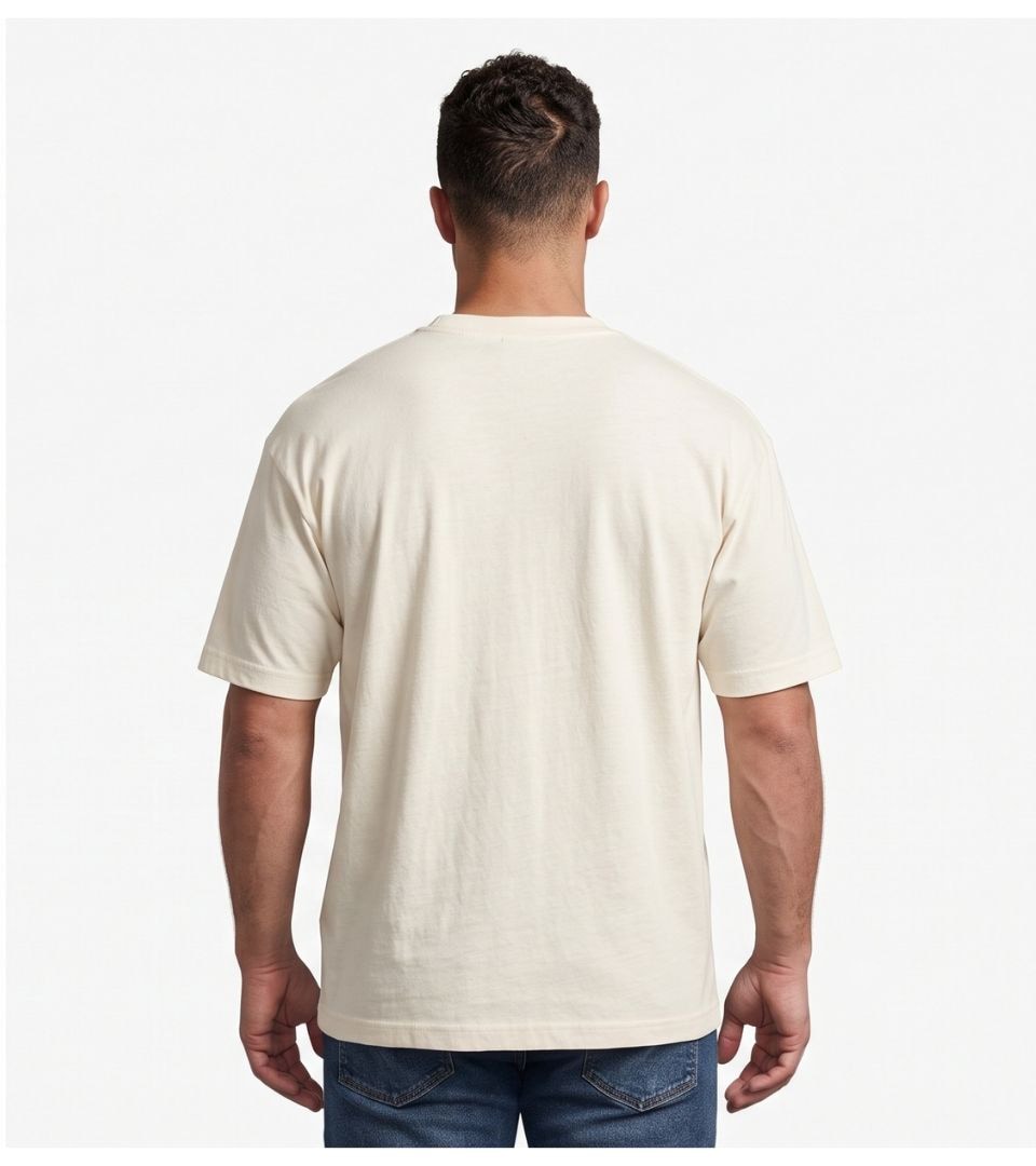 SYPHER VOLUME Tee — Desert Sand Mist - Back View